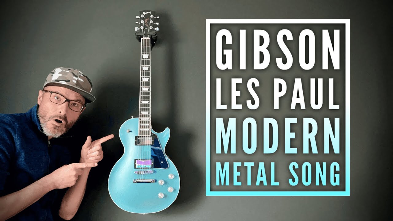 GIBSON Les Paul MODERN Pelham Blue - Metal |||Olmike||| #76
