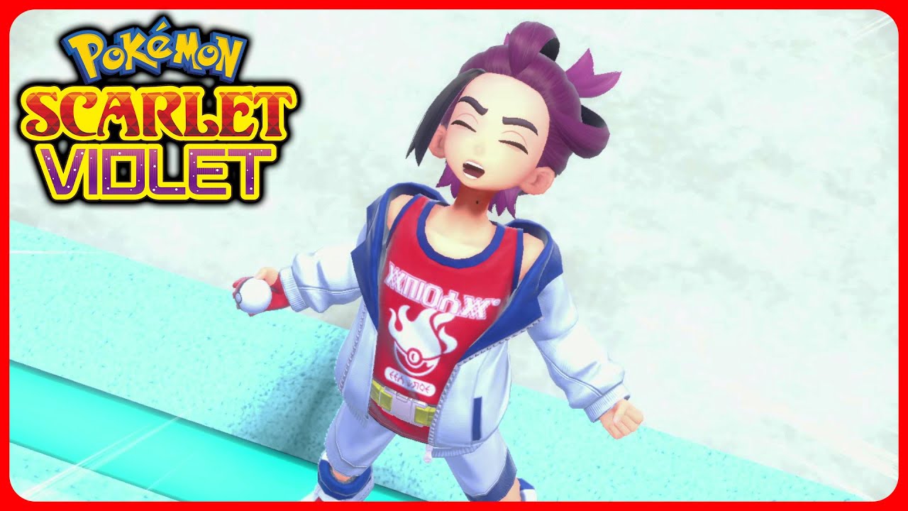 Champion Kieran Fight - Pokemon Scarlet & Violet The Indigo Disk DLC