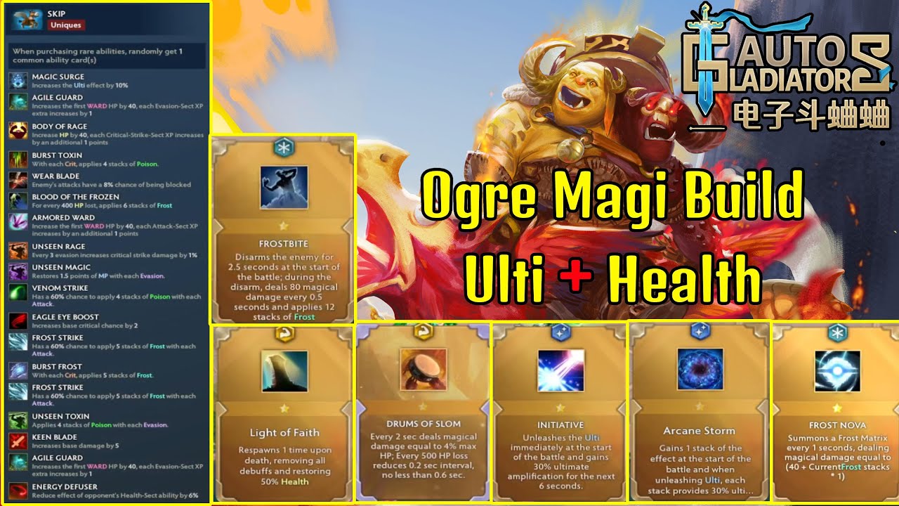 Ogre Magi inTurbo Map No.2 (Ulti + Health + Frost) | Ep 72 | V2.15