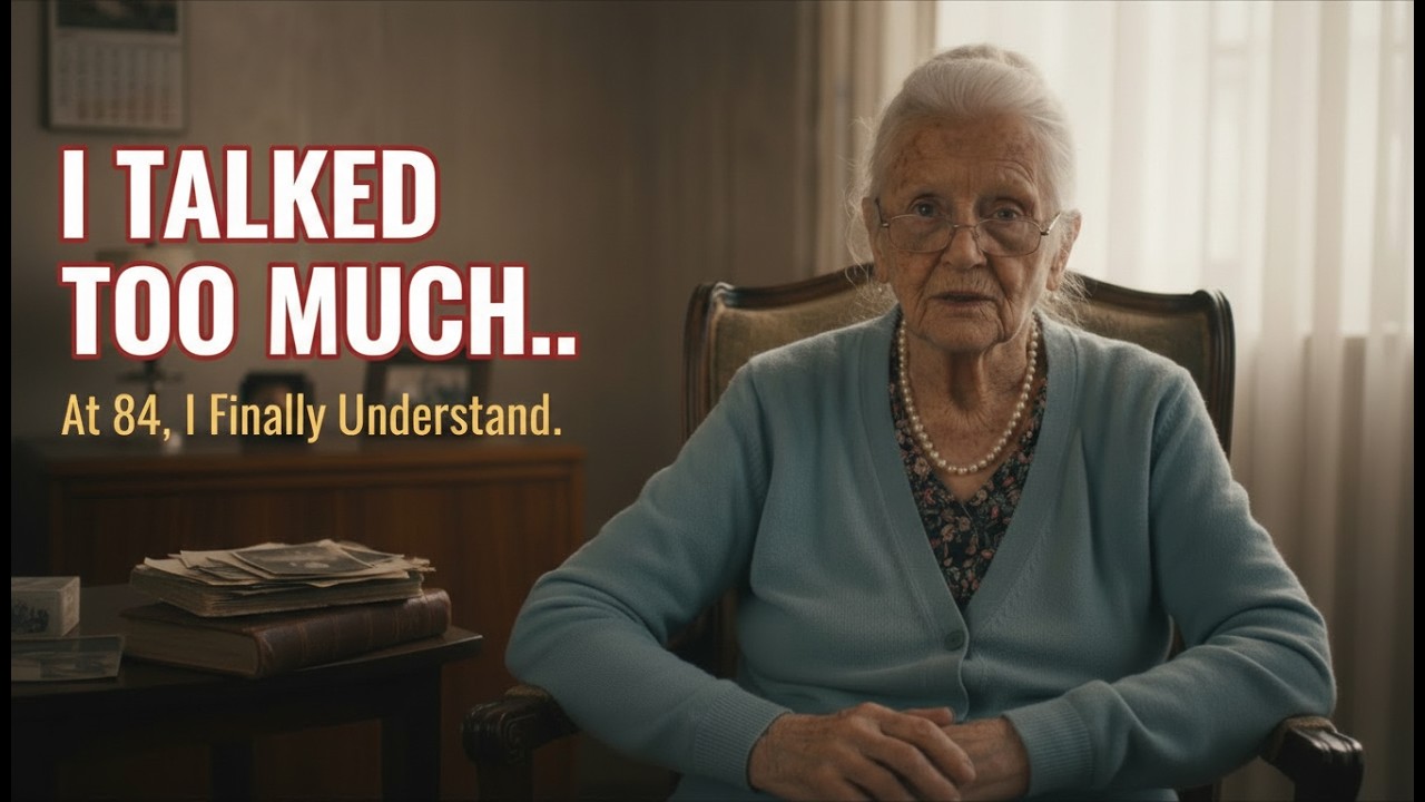 I’m 84 Years Old… The Biggest Mistake I Made Was Talking Too Much