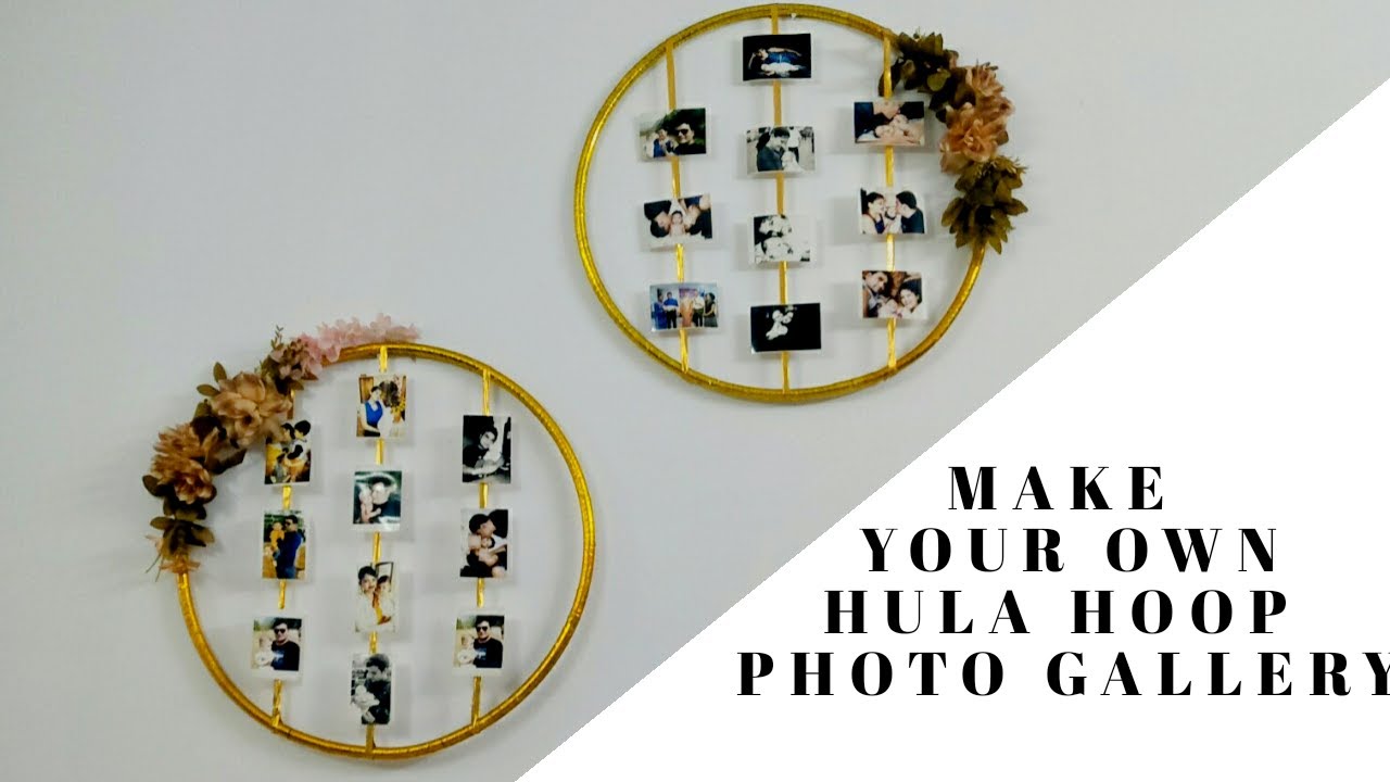 Make your own hula hoop photo gallery