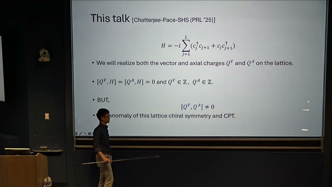 Shu-Heng Shao: Chiral Anomalies and CPT