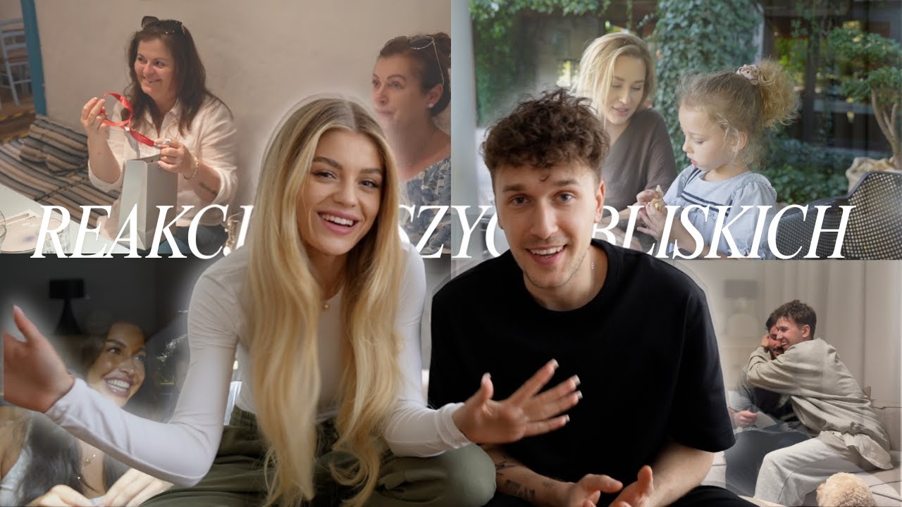 REAKCJA NASZYCH BLISKICH NA ŚLUB 🤍