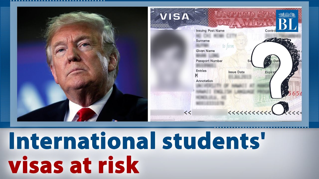 International students' visas at risk