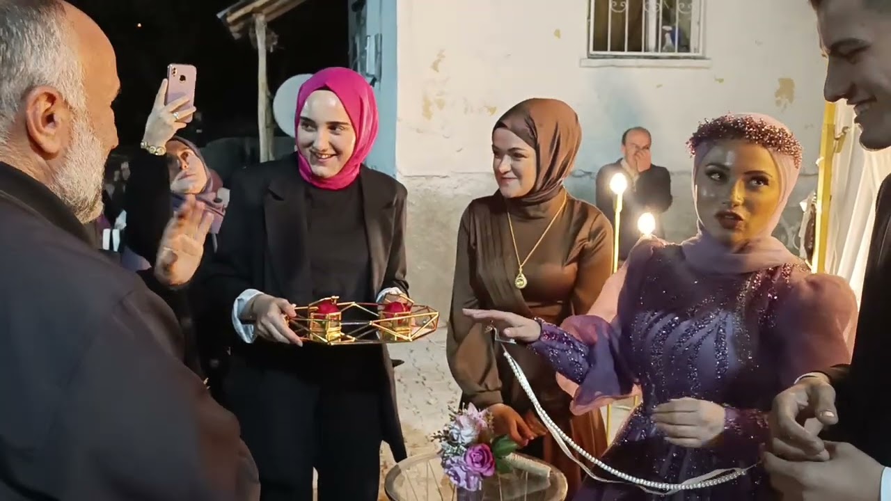 katranli köyü Ekiz Yaşar'ın oğlu Mustafa burçak in Nişan merasimi hayırlı uğurlu olsun boyalık köyü