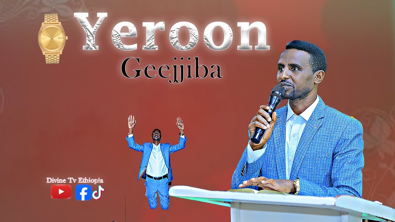 Faarfataa  Girmaa Kuusaa || yeroon geejjiba|| Amezing new live worship