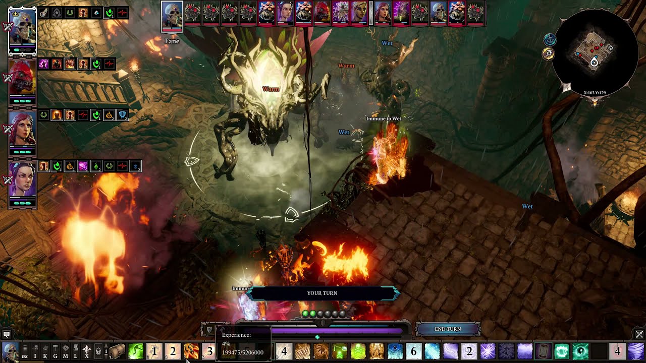 Команда DOS2 Classic RPG против Contaminated Horror