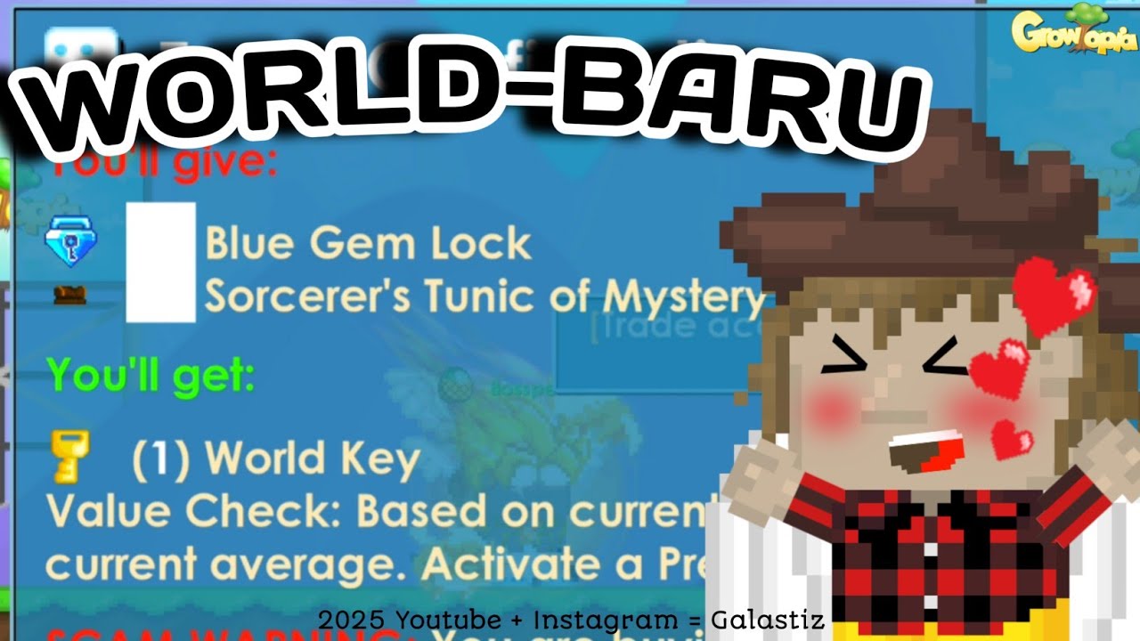 Growtopia Indonesia | Beli World B4IT dan Bahas Profitan Tackle Box 2025