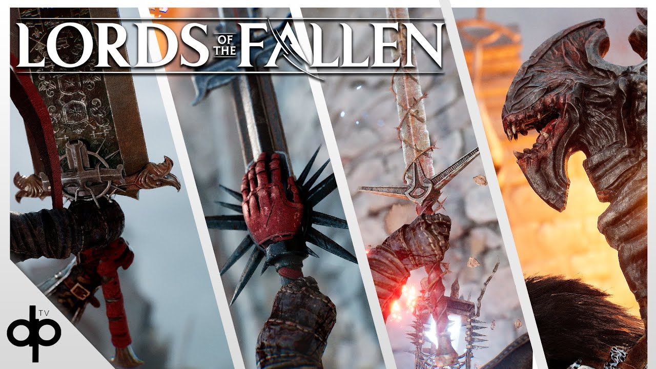 LORDS OF THE FALLEN 2023 ALL +10 WEAPONS Showcase | ALL 194 MAX +10