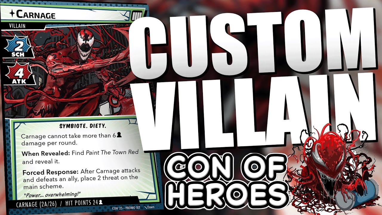 Hulk Protection vs Expert Carnage Marvel Champions Live Replay