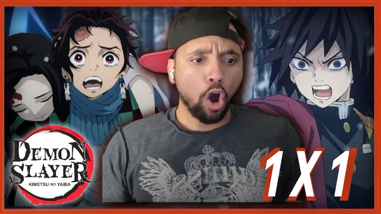 Demon Slayer Reaction 1x1, My First Anime! What have I gotten myself into....