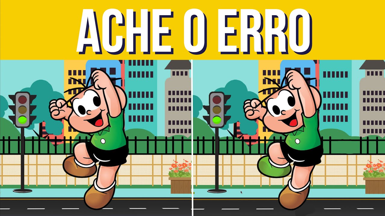Encontre os 7 erros da Turma da Mônica/Amigo Quiz