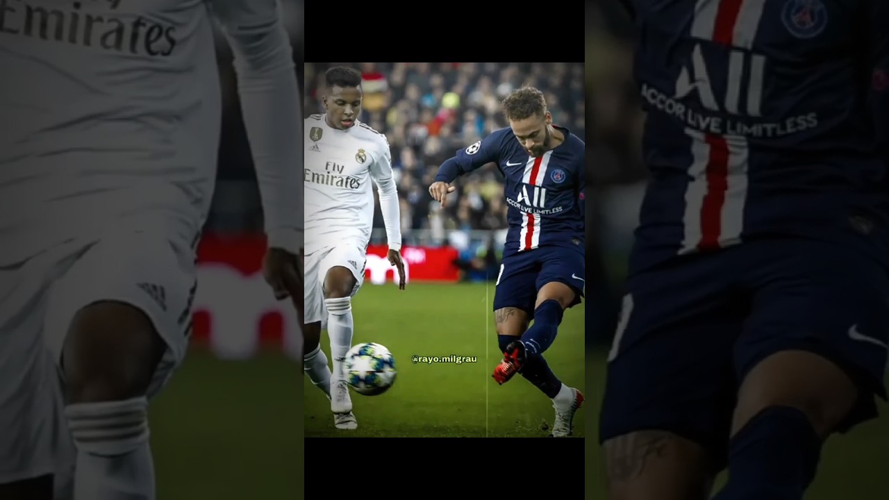 ney and Rodrigo 😈 #footballshorts #neymar #shorts