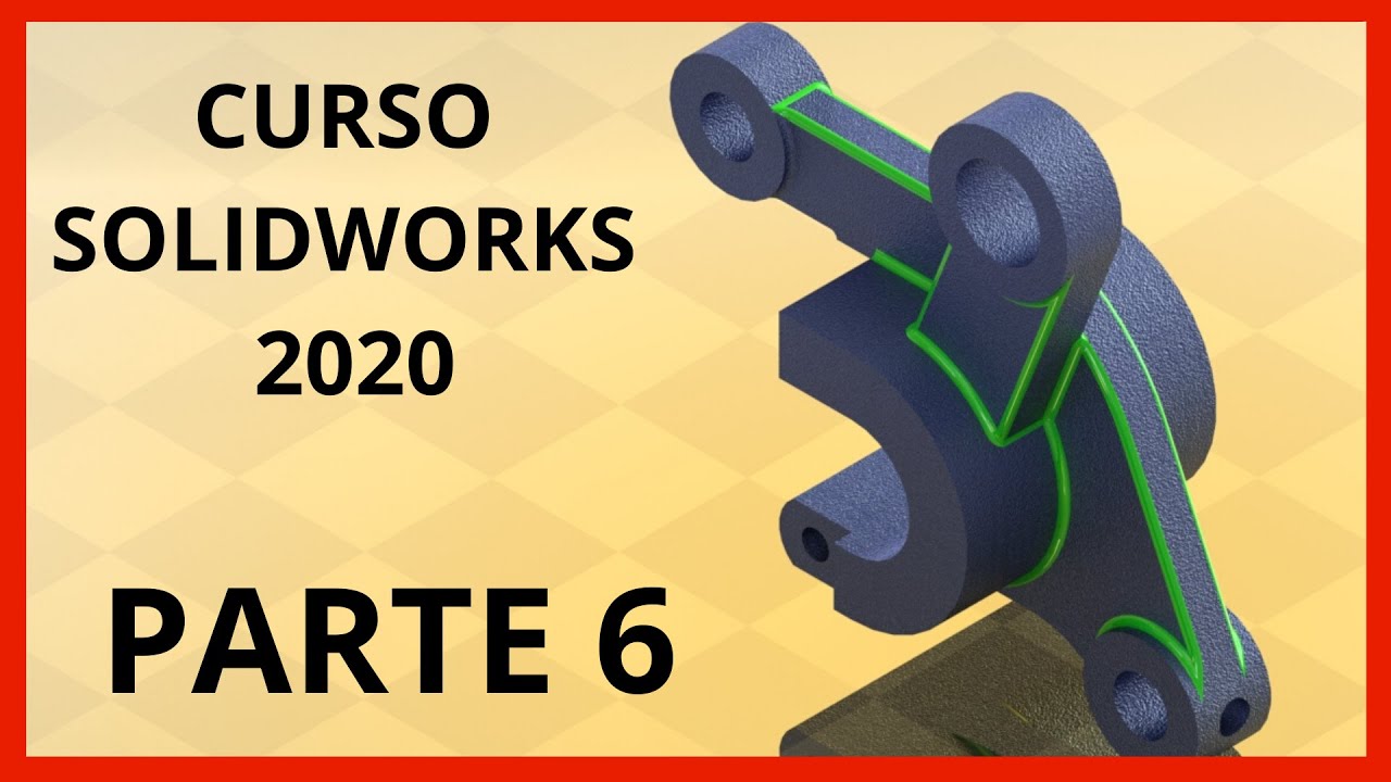 Curso básico de SOLIDWORKS 2020, CROQUIZADO y Extruir saliente/base (PARTE 6)