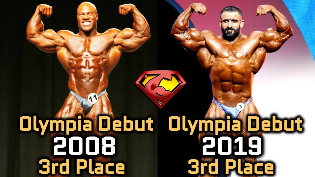 Phil Heath (2008) vs Hadi Choopan (2019)