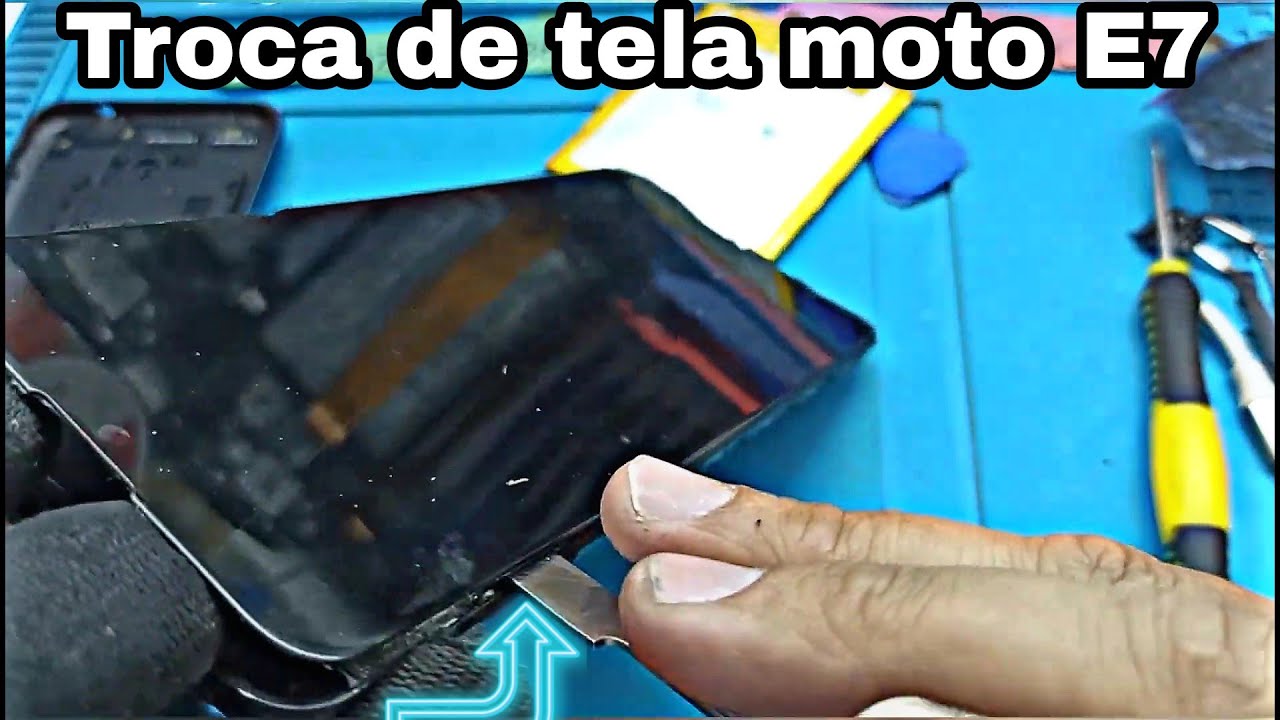 Troca de tela Moto E7