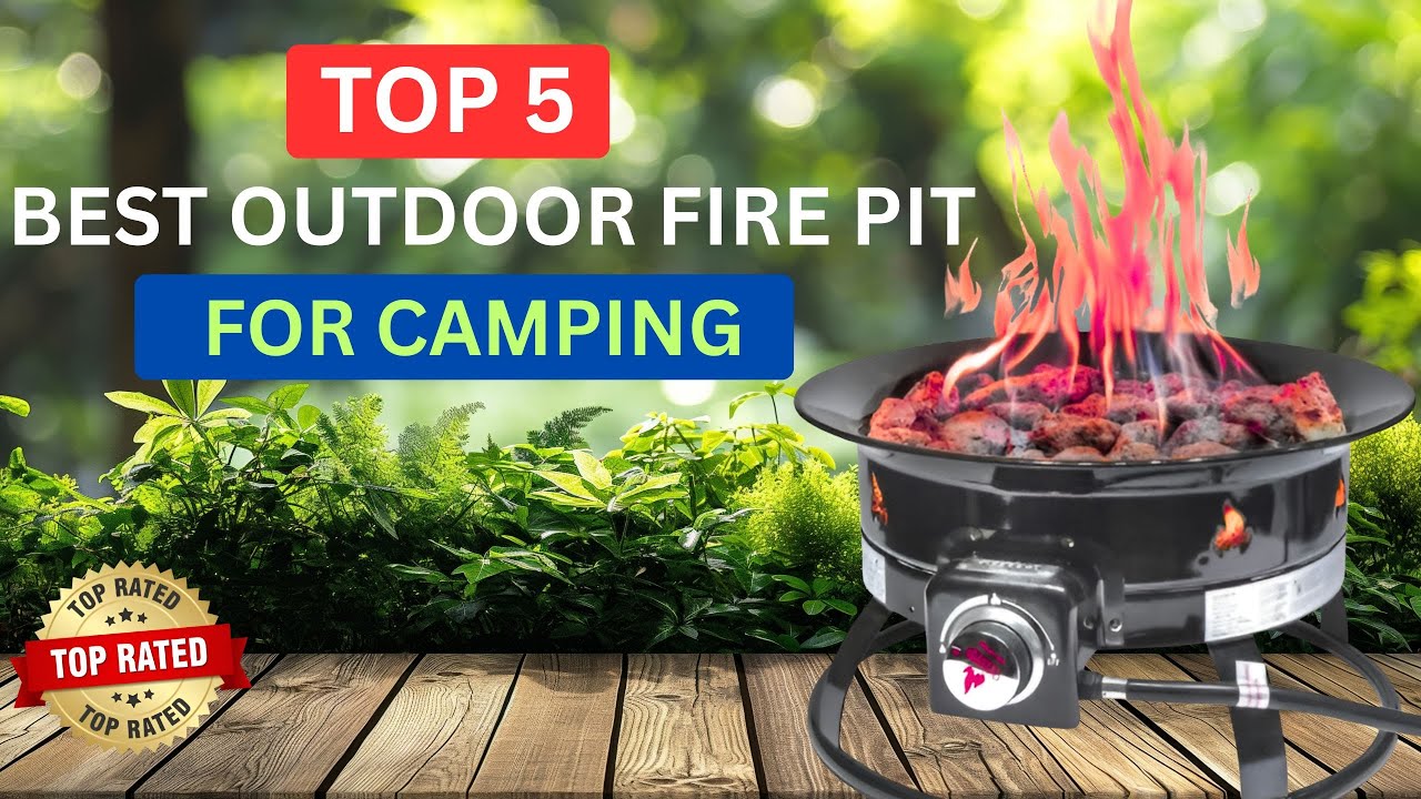 ✅ Best Outdoor Propane Fire Pit For Camping (Buying Guide)