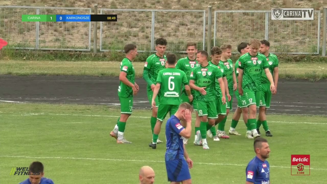 MKP Carina Gubin - KS Karkonosze Jelenia Góra (10.05.2025) - 29 kolejka 3 ligi gr.3 sezonu 2024/2025