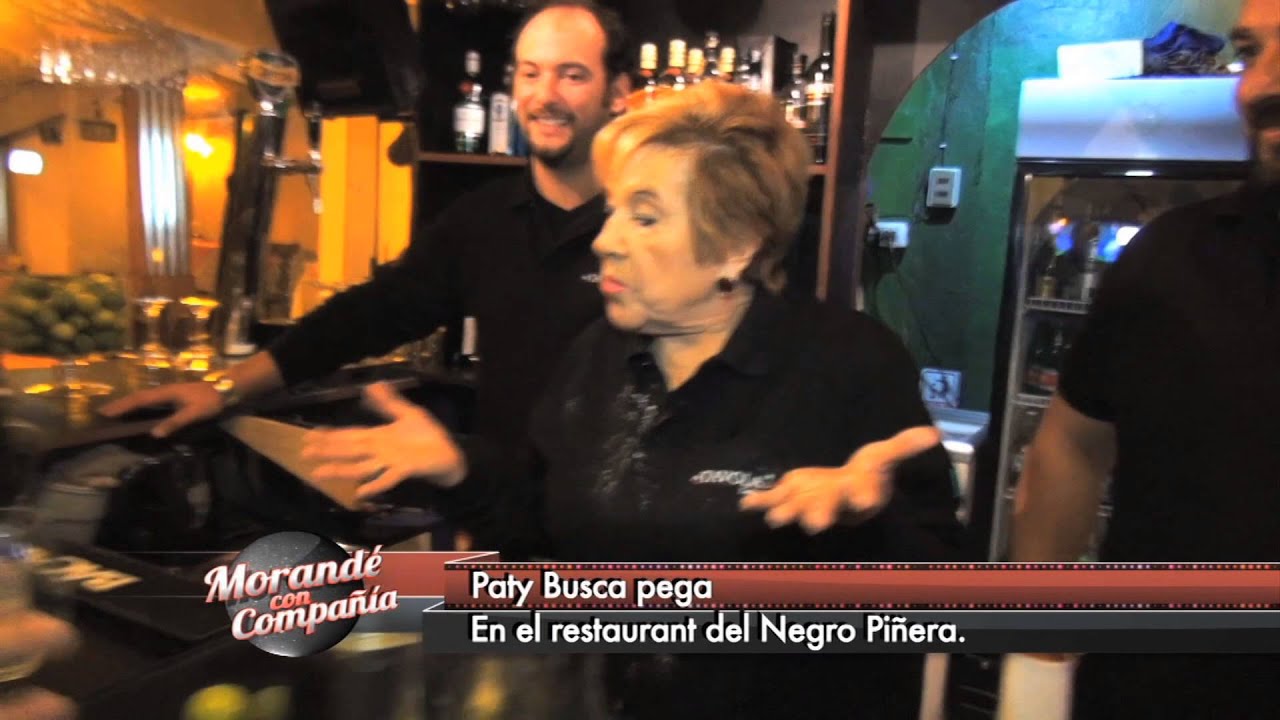 Paty Cofr&eacute; en el Restorant de Negro Pi&ntilde;era - Morand&eacute; Con Compa&ntilde;ia