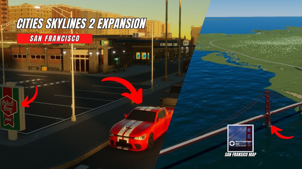 Cities Skylines 2 Expansion - San Francisco Set