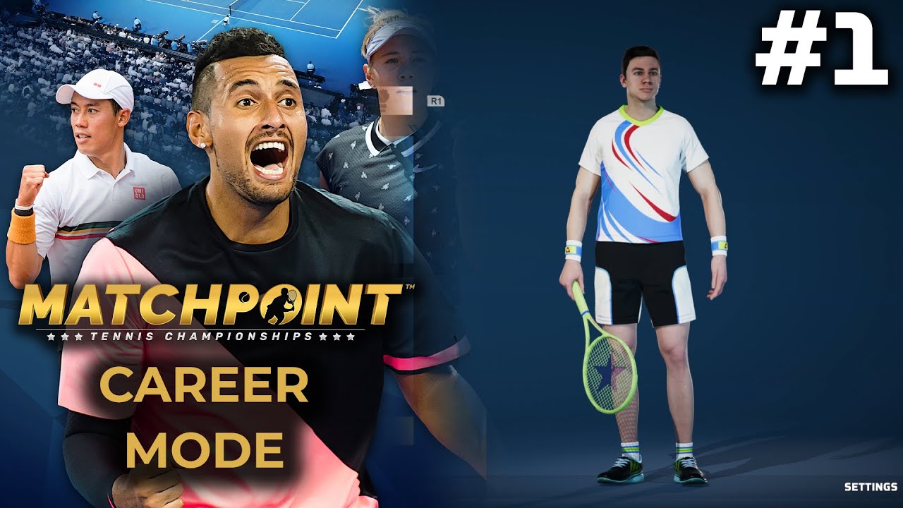 Matchpoint: режим карьеры #1 на чемпионате по теннису | НАЧАЛО | Режим карьеры Matchpoint