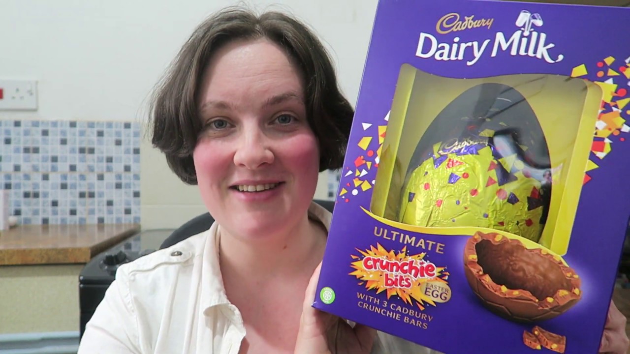 Cadbury Crunchie Bits Easer Egg Review