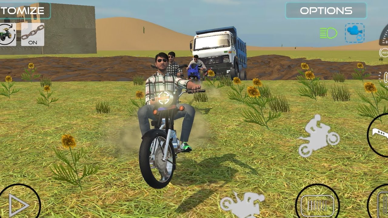 Dumper truck 🚚 Tochan video Bullet 😱 R15⚡️KTM⚠️ bike new video | gaming video |kid new video | game 