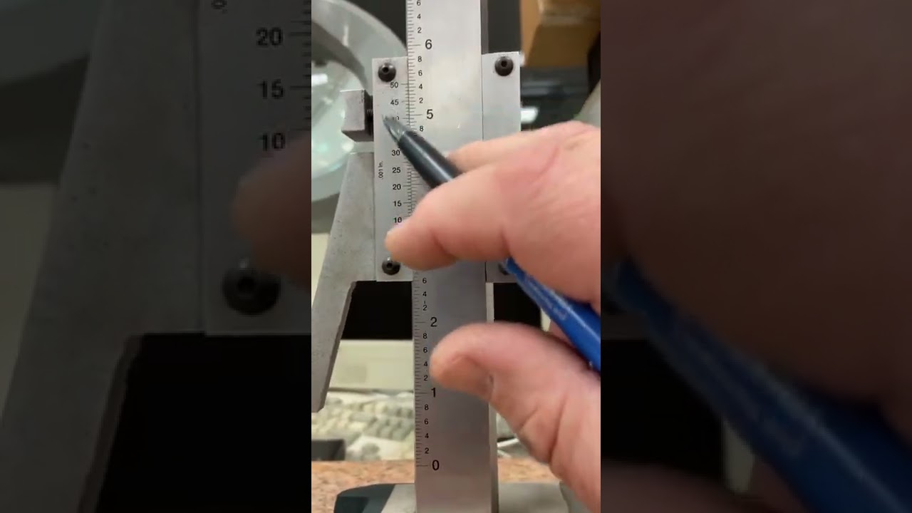 Height Gage Video #2 - Reading the height gage￼