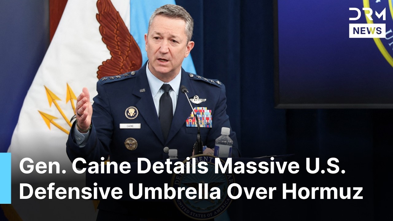 FULL REMARKS: Gen. Dan Caine Details Massive U.S. Defensive Umbrella Over Strait of Hormuz | AC1B
