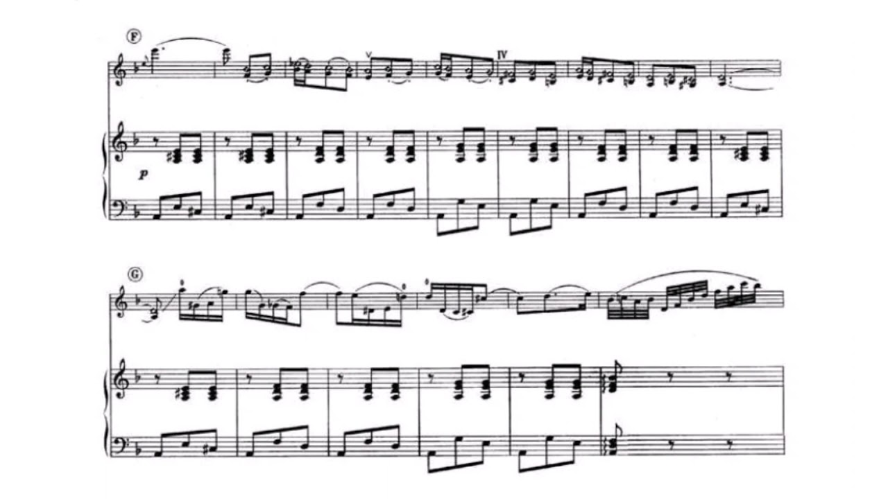 Bizet/Waxman - Carmen Fantasy for violin and piano (audio + sheet music)
