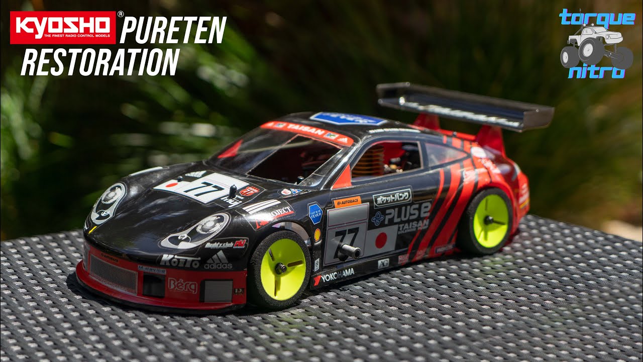 Vintage Nitro RC Car Restoration | Kyosho Pureten Alpha 2