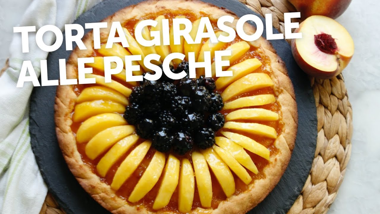tutti ti chiederanno la ricetta 🍑 torta alle PESCHE fatta in TV