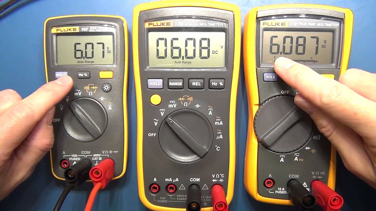 Review: Pt 1 - Fluke 107 Palm-sized Digital Multimeter
