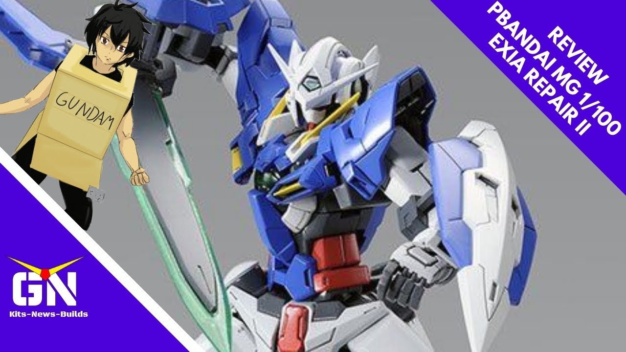Review: PBandai MG 1/100 Exia Repair II (STILL NOT MG DYNAMES)