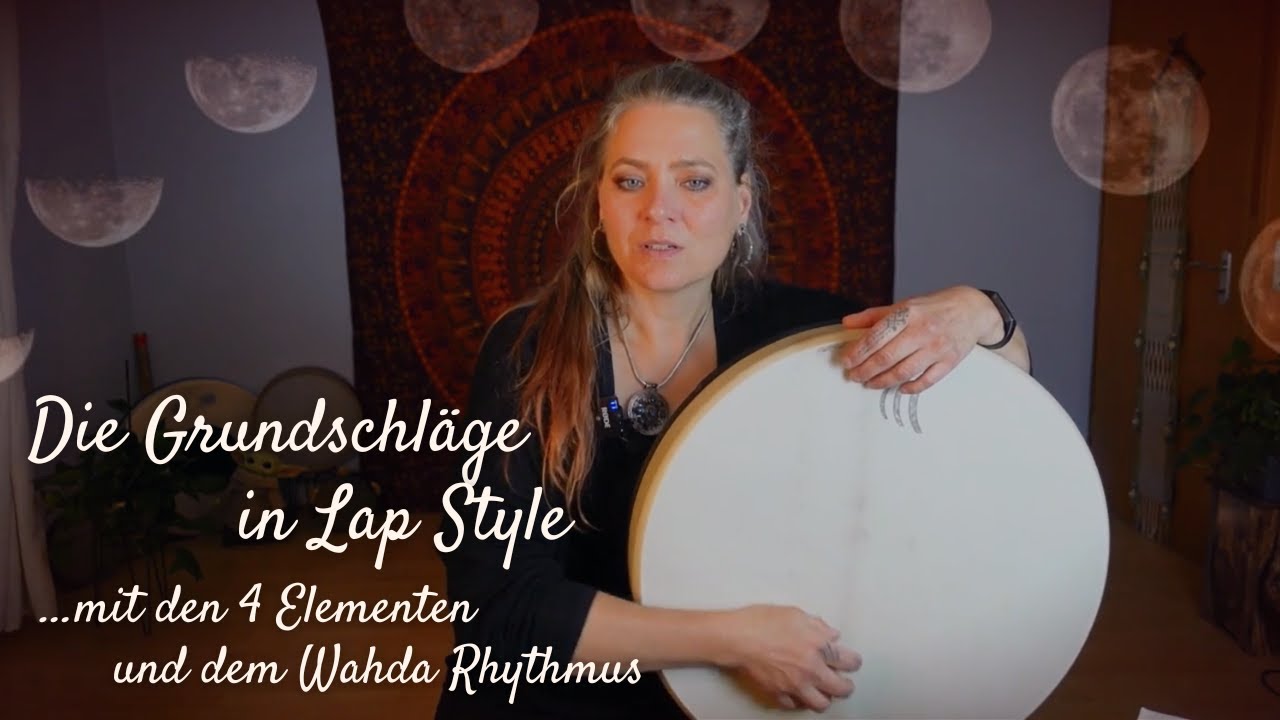 Rahmentrommel in Lap Style - Grundschläge & Wahda-Rhythmus