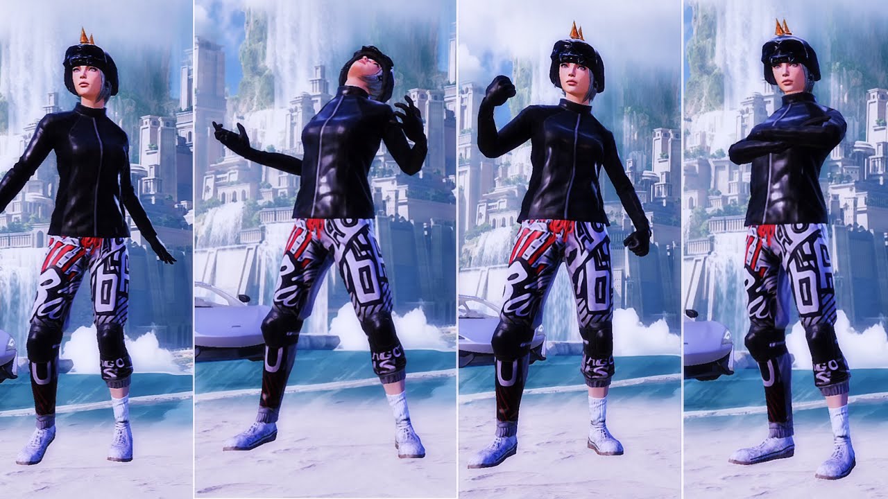 PUBG EMOTES PACK IN NEW LOBBY 🥵 || 4K QUALITY FREE EMOTES CLIPS FOR EDIT 🔥 || UNEDIT EMOTES CLIPS