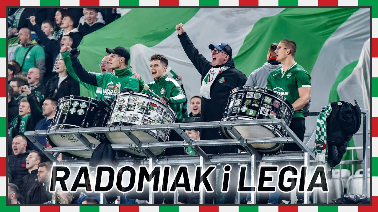 Zgodowy doping na meczu Radomiak - Legia