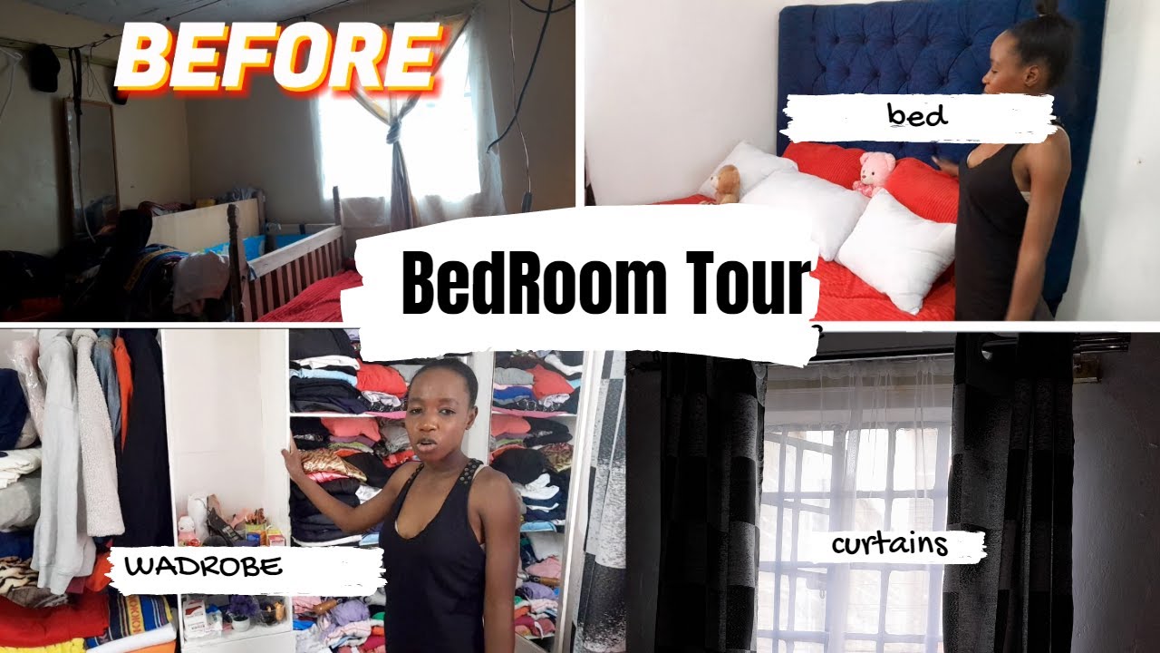 LOW BUDGET DIY CLOSET /CABINET/WARDROBE FOR  A SMALL BEDSITTER OR BEDROOM TRANSFOMATION