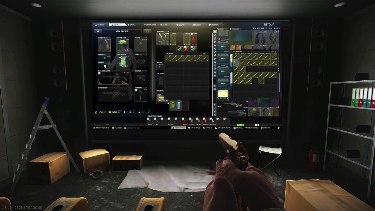 Cour moment Tarkov