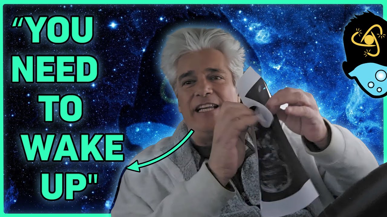 Flat Earther Hates the Globe So Much He Destroys a Picture of It
