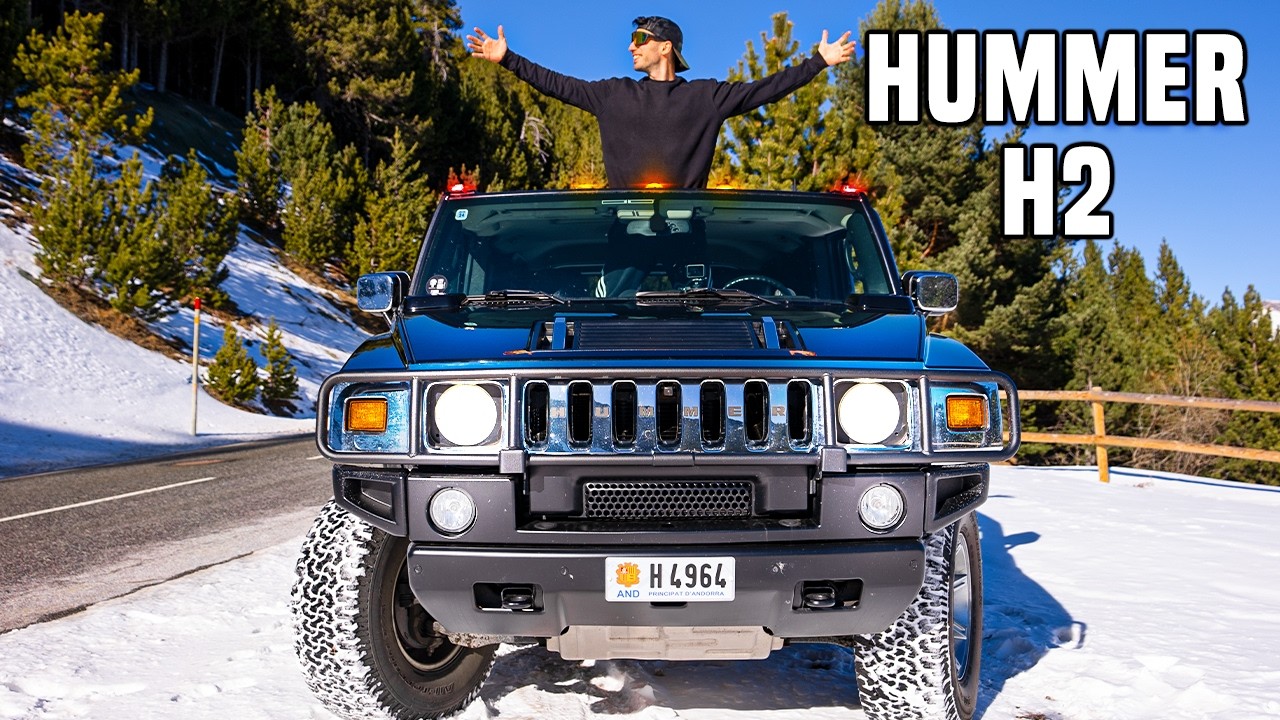 Ruta por Andorra con mi HUMMER H2