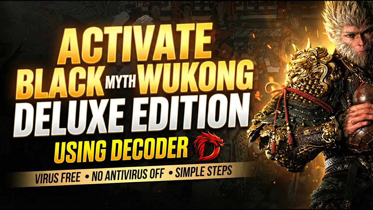 Black Myth: Wukong Deluxe Edition FREE | DECODER METHOD 2026