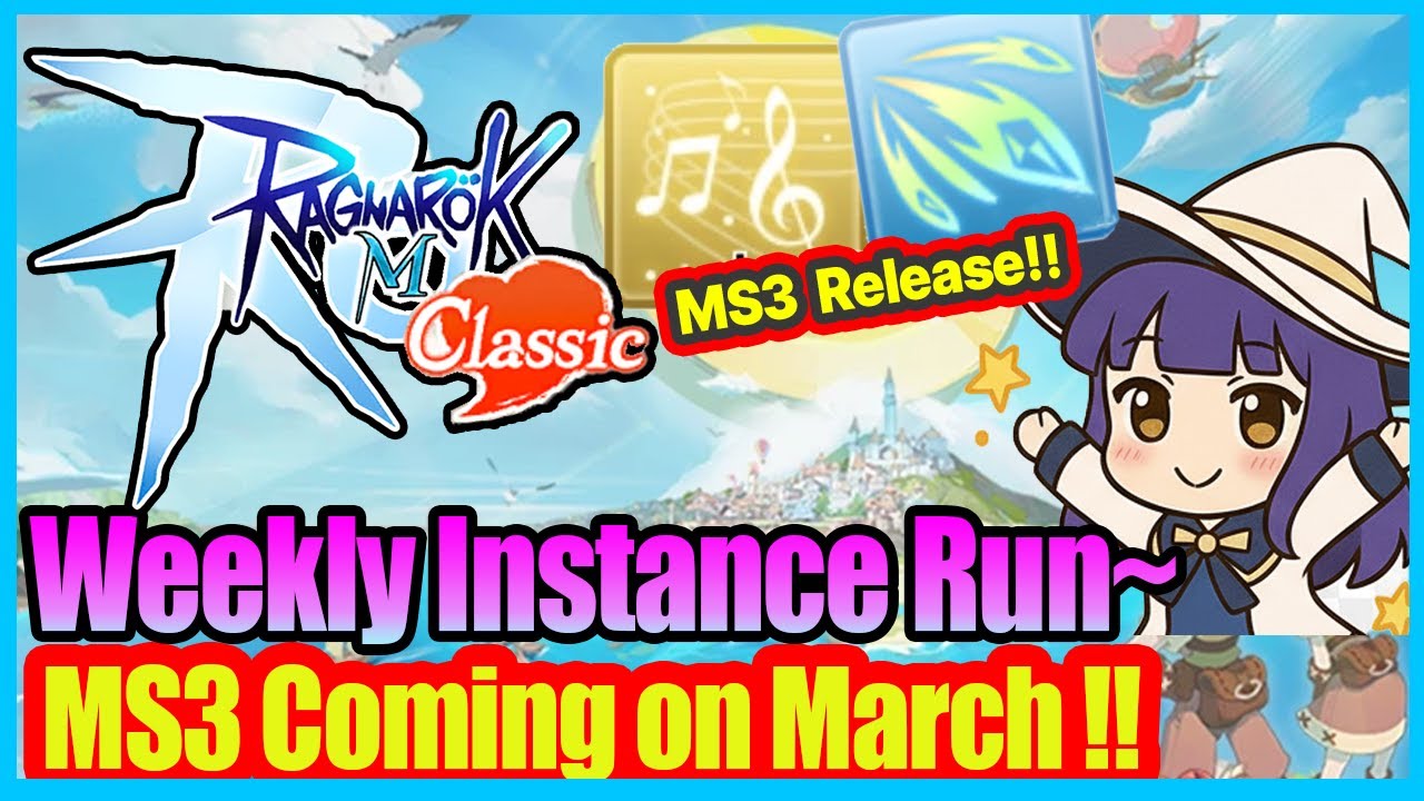 Weekly Instance & MS3 Release Soon!!  [RoM Classic Zeny only Server] !!