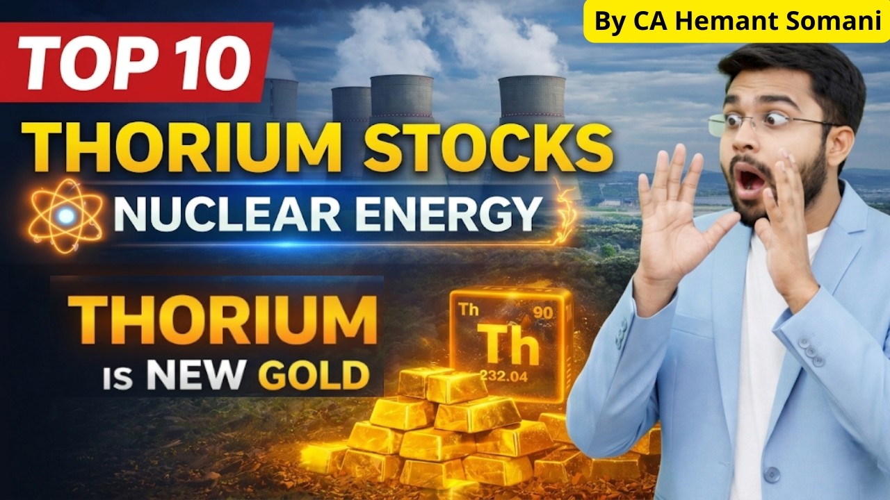 Best Nuclear Energy Stocks (Thorium & Uranium) in India 2026 📈 Top 10 Nuclear Power Shares to Watch