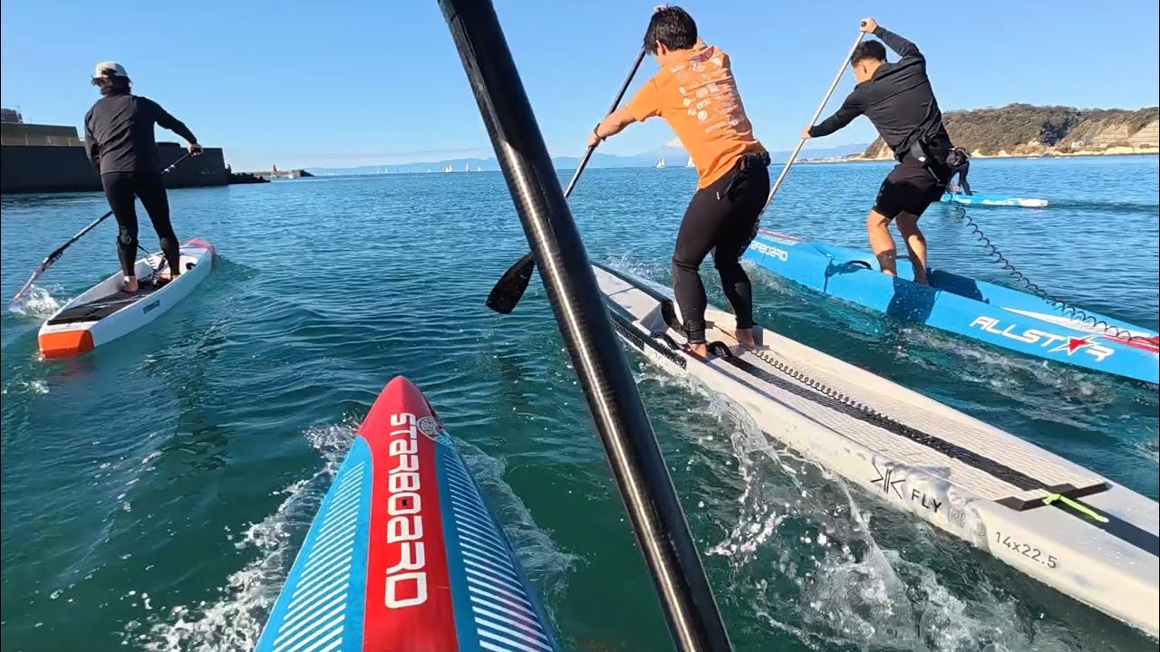 2026年1月4日（日）SUP Long Slow Distance Training 6.6km