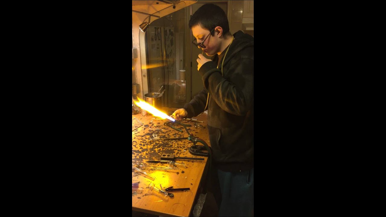 Cello Glass Studio Session