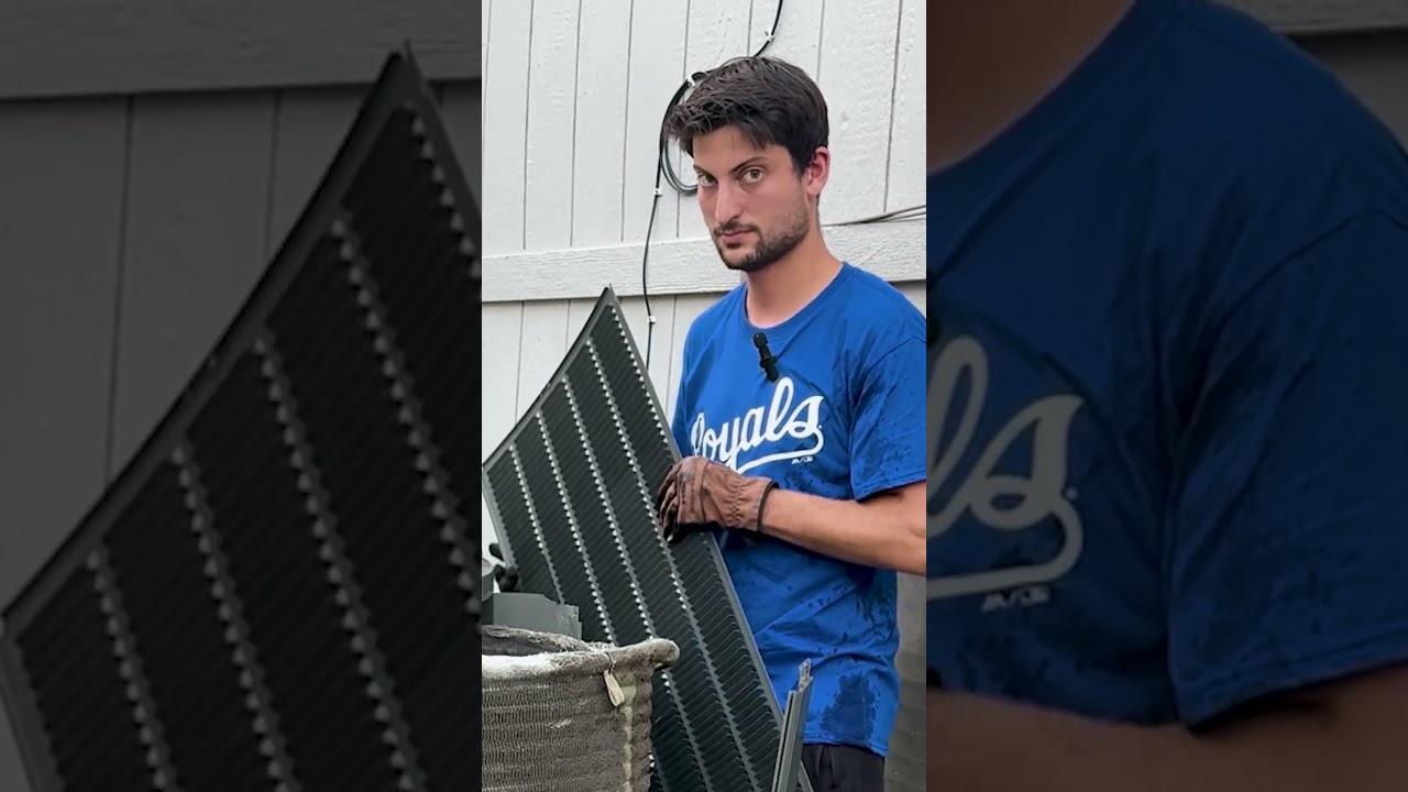 You&rsquo;re Supposed to Clean Your A/C?? Cleaning Years of Dirt From the Air Conditioner Coils!