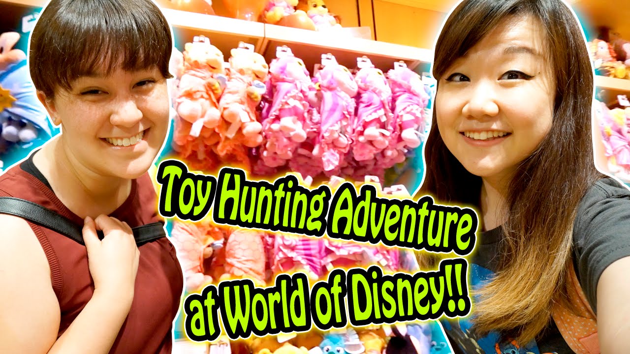 TOY HUNTING ADVENTURE in World Of Disney with Bekka!!