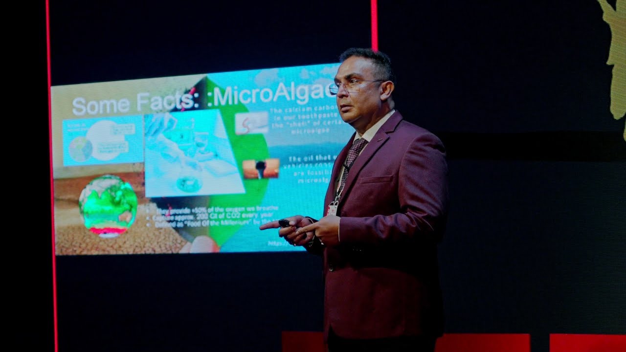Soil and MicroAlgae:  Must for a Sustainable Future | Debabrata Sarkar | TEDxVJIT
