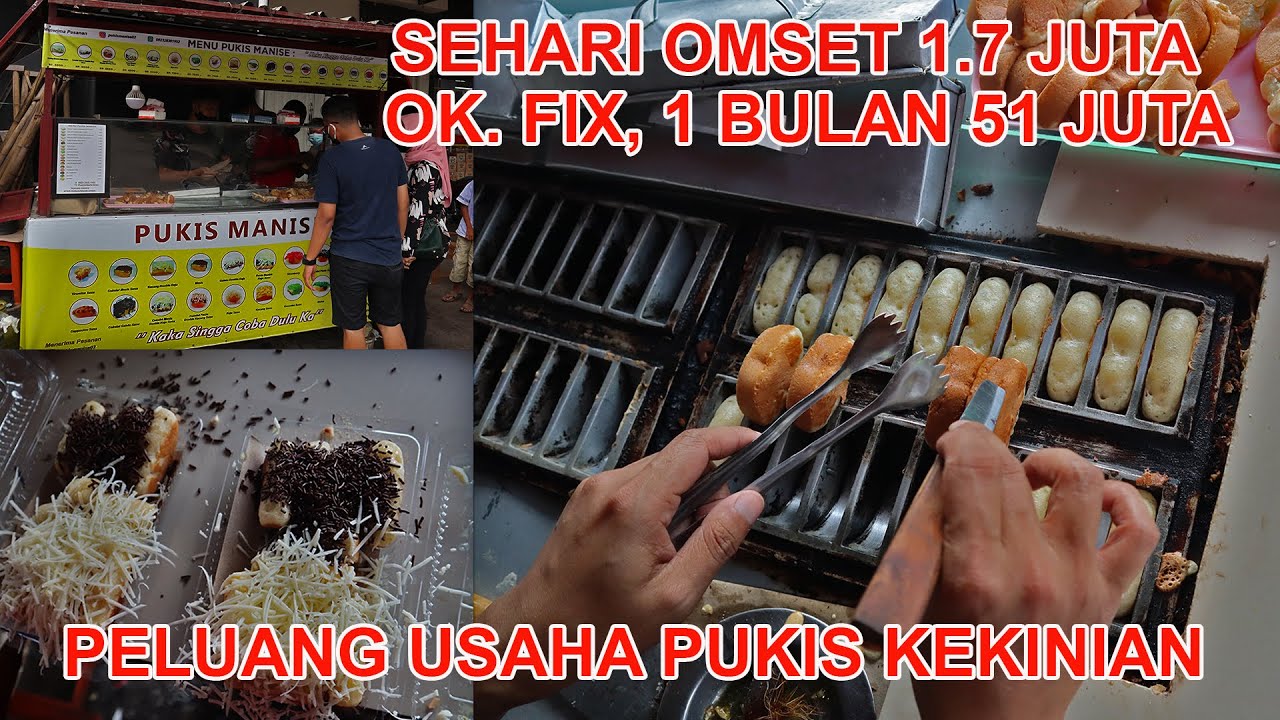 KUE PUKIS ENAK DAN LEMBUT !! PUKIS MANISE SOLO, KUE PUKIS KEKINIAN | INDONESIAN STREET FOOD